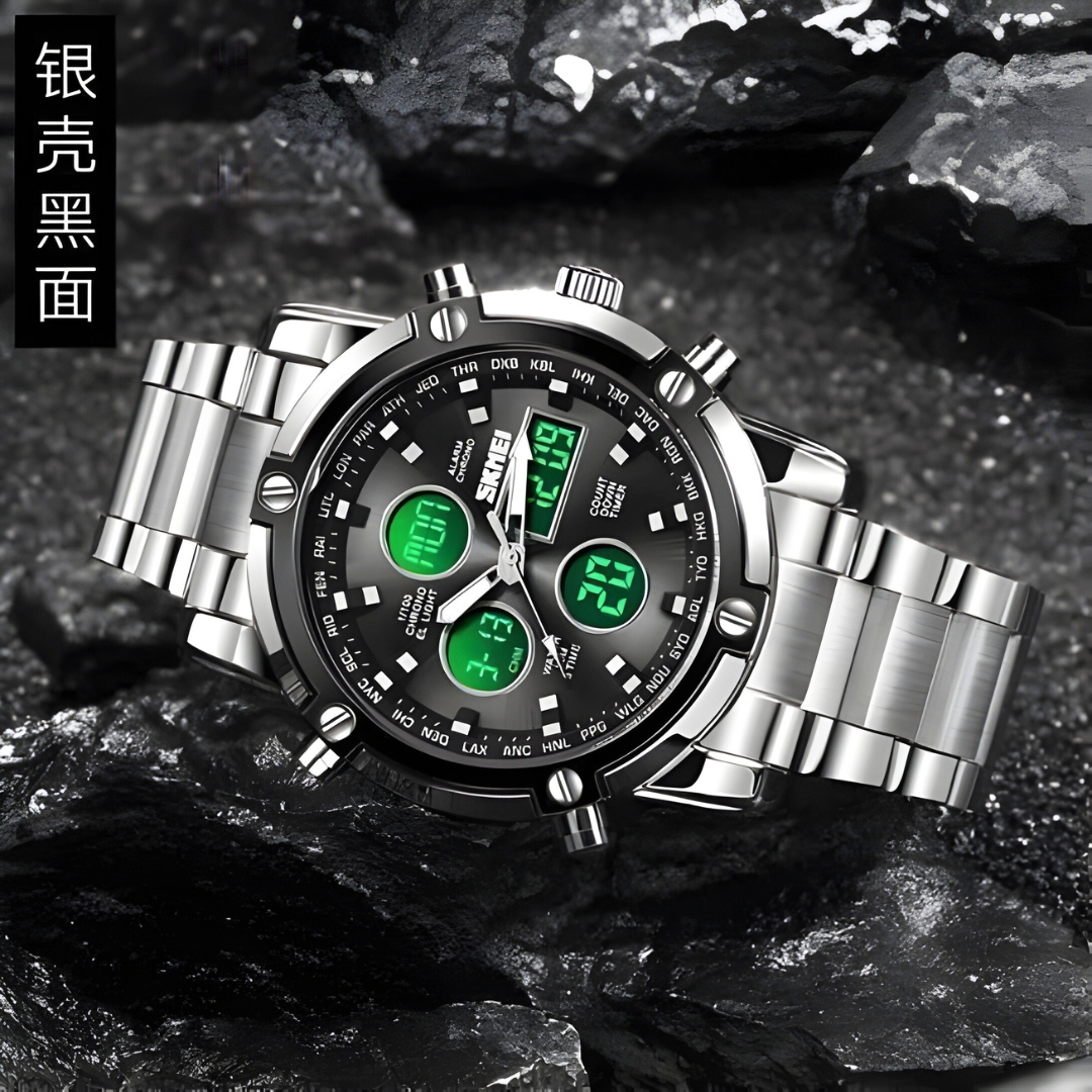 Skmei 1389 Original Premium Watch (Black)