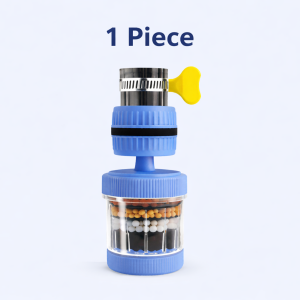 360 Degree Rotatable 6 Layers Water Filter Tap (1 PCS)